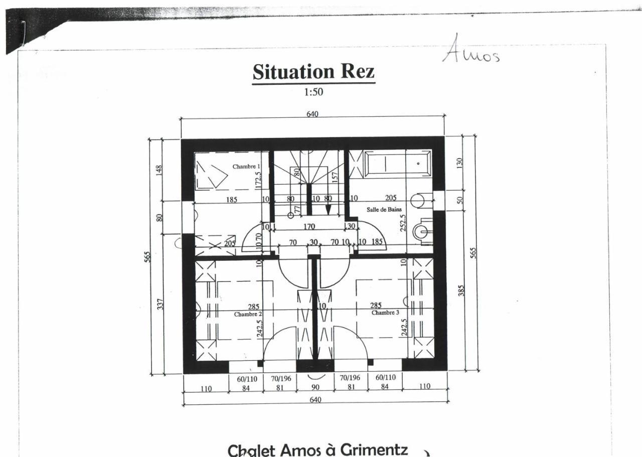 Chalet Amos Villa Grimentz Exterior photo